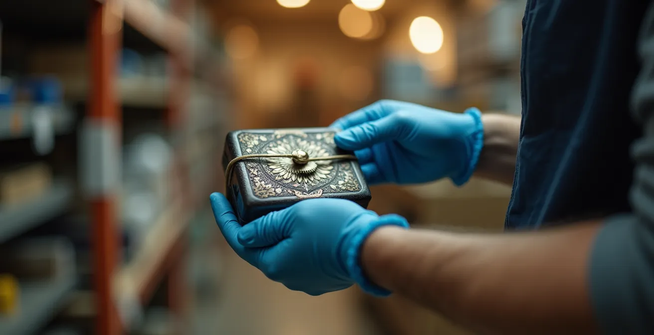 Espace d'entreposage spécialisé avec contrôle climatique avancé